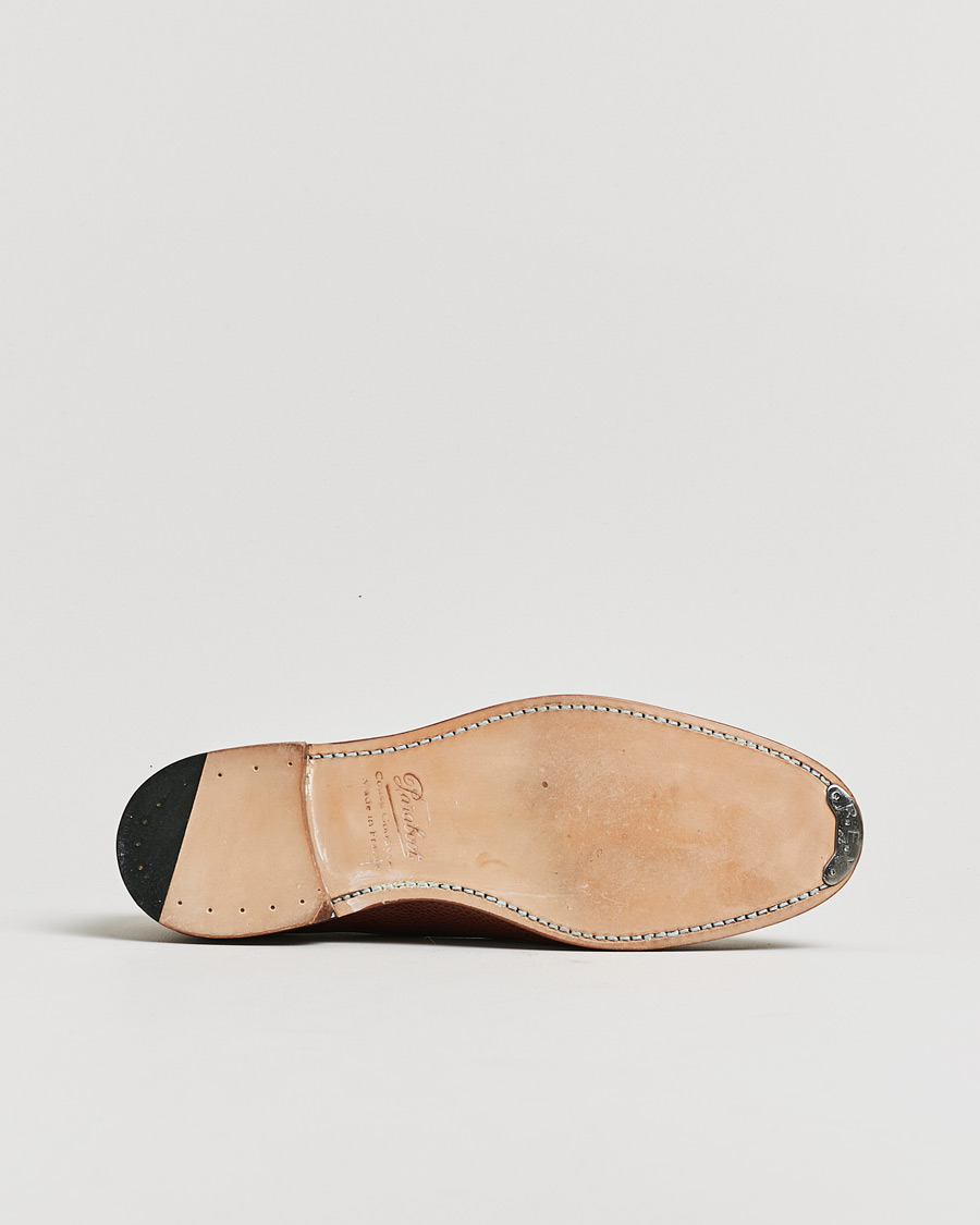 Homme | Pre-owned Chaussures cousues trépointe | Pre-owned | Paraboot Grained Leather Derby Brown UK7,5 - EU41,5