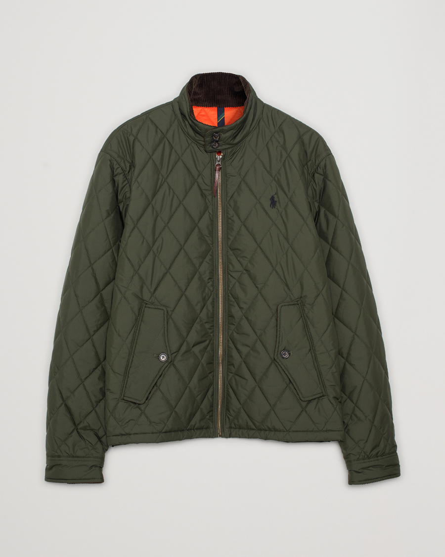 Homme | Manteaux Et Vestes | Pre-owned | Polo Ralph Lauren Beaton Quilted Jacket Company Olive M