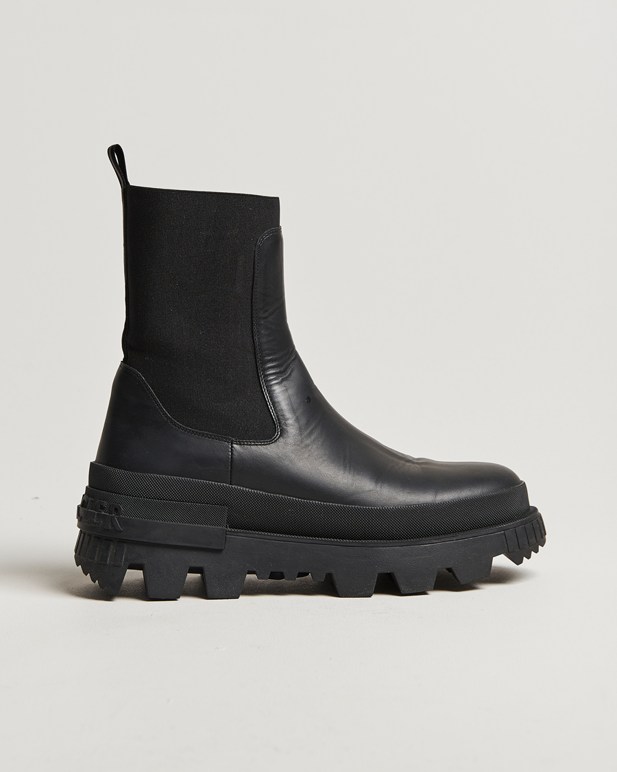 Homme | Moncler Neue Chelsea Boots Black 42 | Pre-owned | Moncler Neue Chelsea Boots Black 42