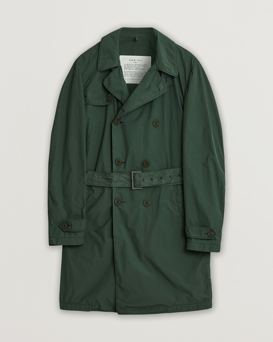Homme | Pre-owned Manteaux Et Vestes | Pre-owned | L.B.M. 1911 Water Repellent Trench Green 52