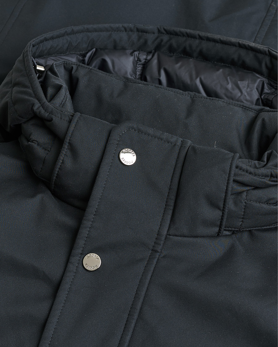 Homme | Pre-owned Manteaux Et Vestes | Pre-owned | MooRER Vermont Waterproof Padded Parka Navy 52