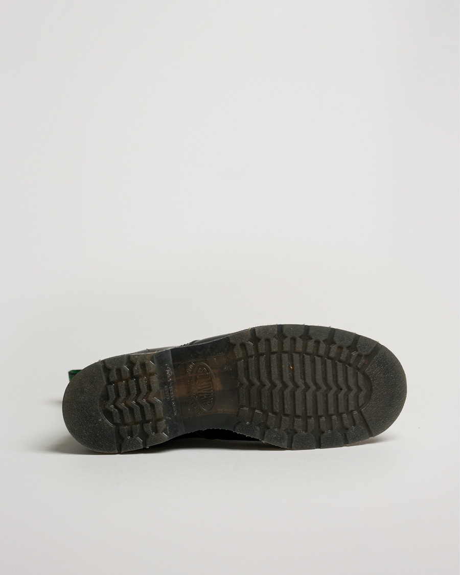 Homme | Solovair 8 Eye Derby Boot Black Shine | Pre-owned | Solovair 8 Eye Derby Boot Black Shine