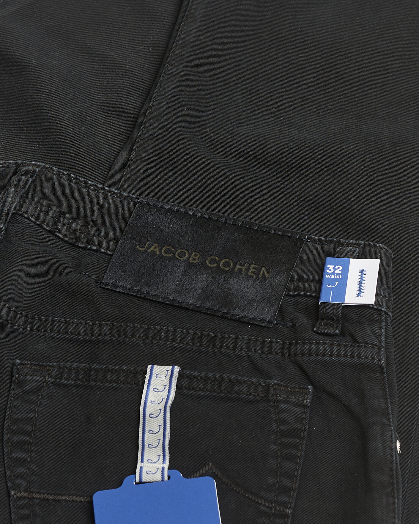 Homme | Pre-owned Jeans | Pre-owned | Jacob Cohën Bard 5-Pocket Cotton Trousers Black W32