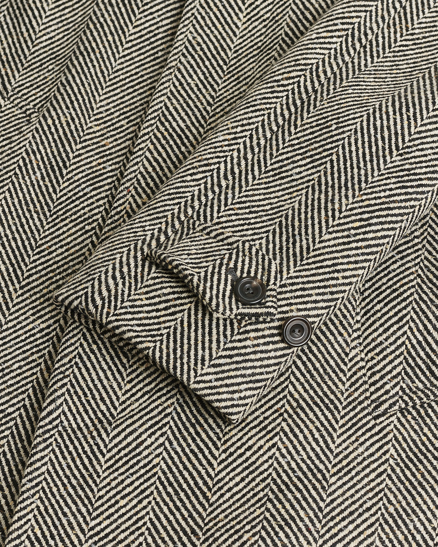 Homme | Pre-owned Manteaux Et Vestes | Pre-owned | Private White V.C. Raglan Wool Coat Black & Cream 2 - XS