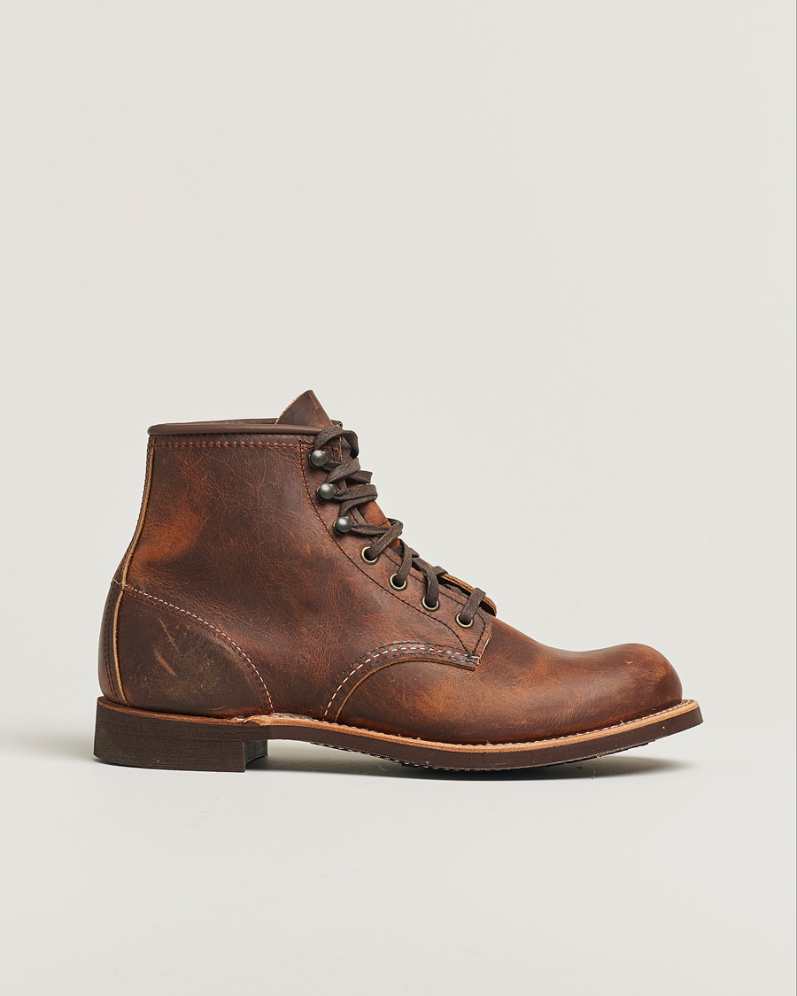 Homme | Red Wing Shoes Blacksmith Boot Copper Rough/Though Leather | Pre-owned | Red Wing Shoes Blacksmith Boot Copper Rough/Though Leather