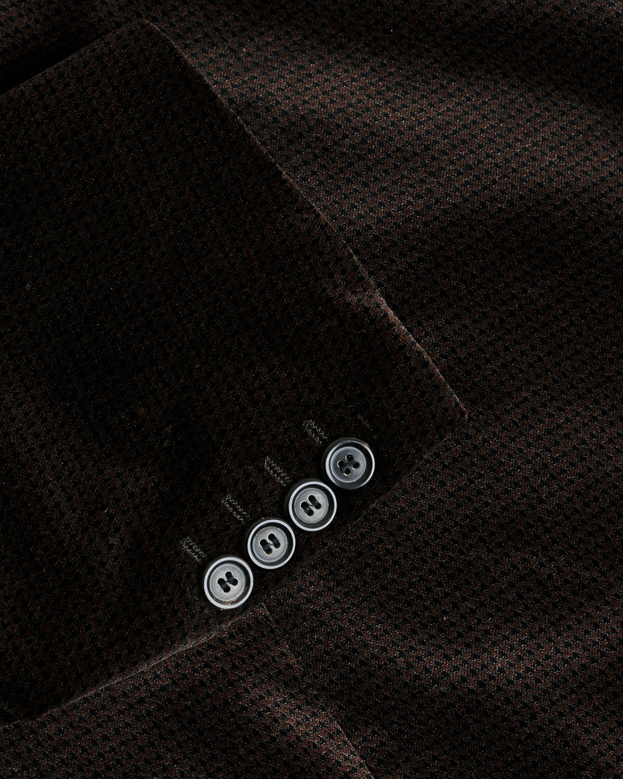 Homme | Pre-owned Blazers | Pre-owned | BOSS Velvet Blazer Brown 50