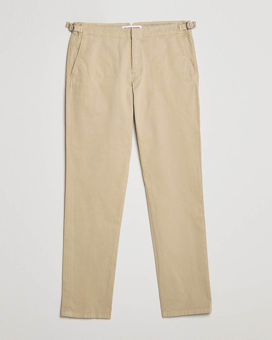 Homme | Orlebar Brown Fallon Stretch Cotton Chinos Sand Dune W32 | Pre-owned | Orlebar Brown Fallon Stretch Cotton Chinos Sand Dune W32