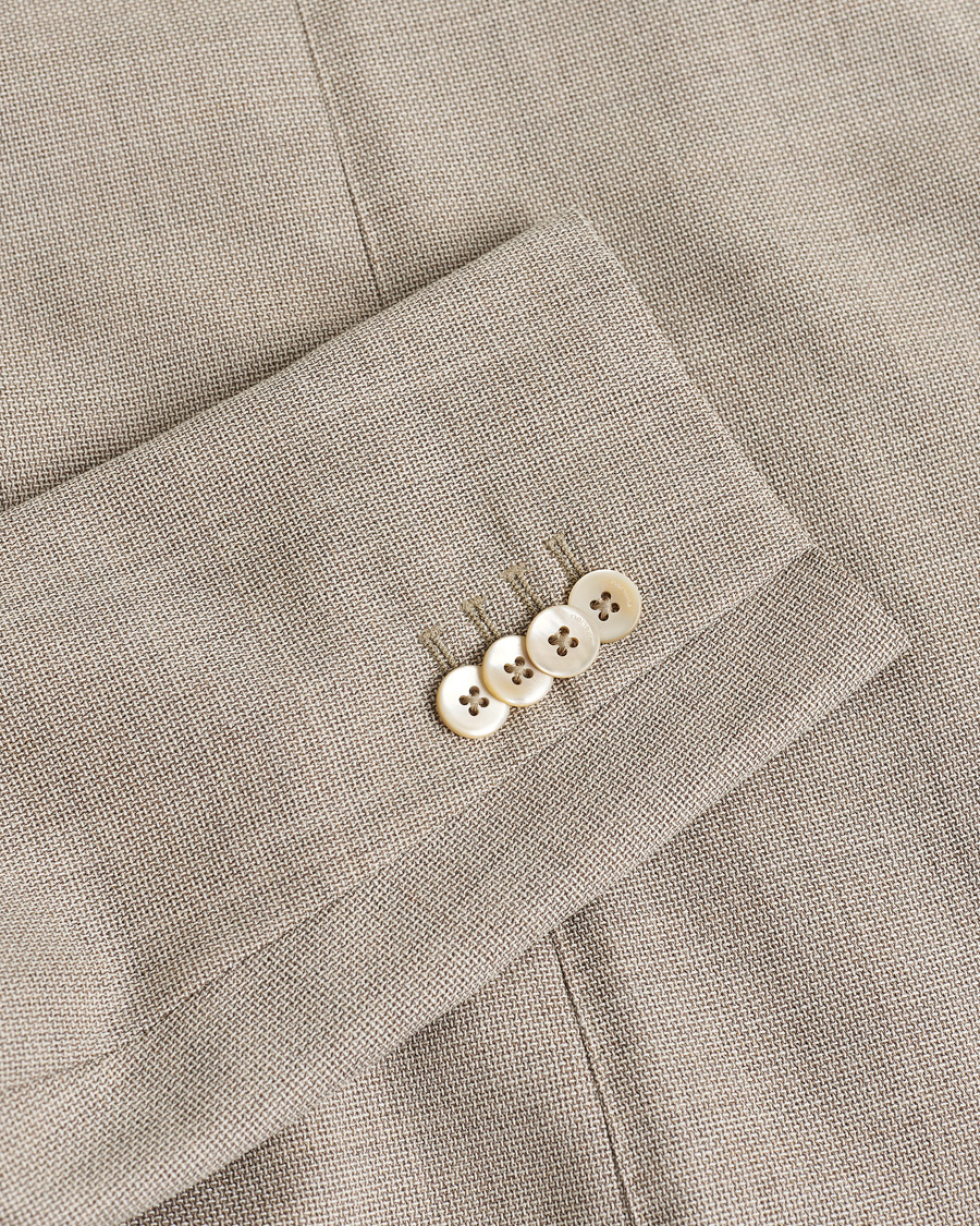Homme | Pre-owned Blazers | Pre-owned | Boglioli K Jacket Wool Hopsack Blazer Beige 46