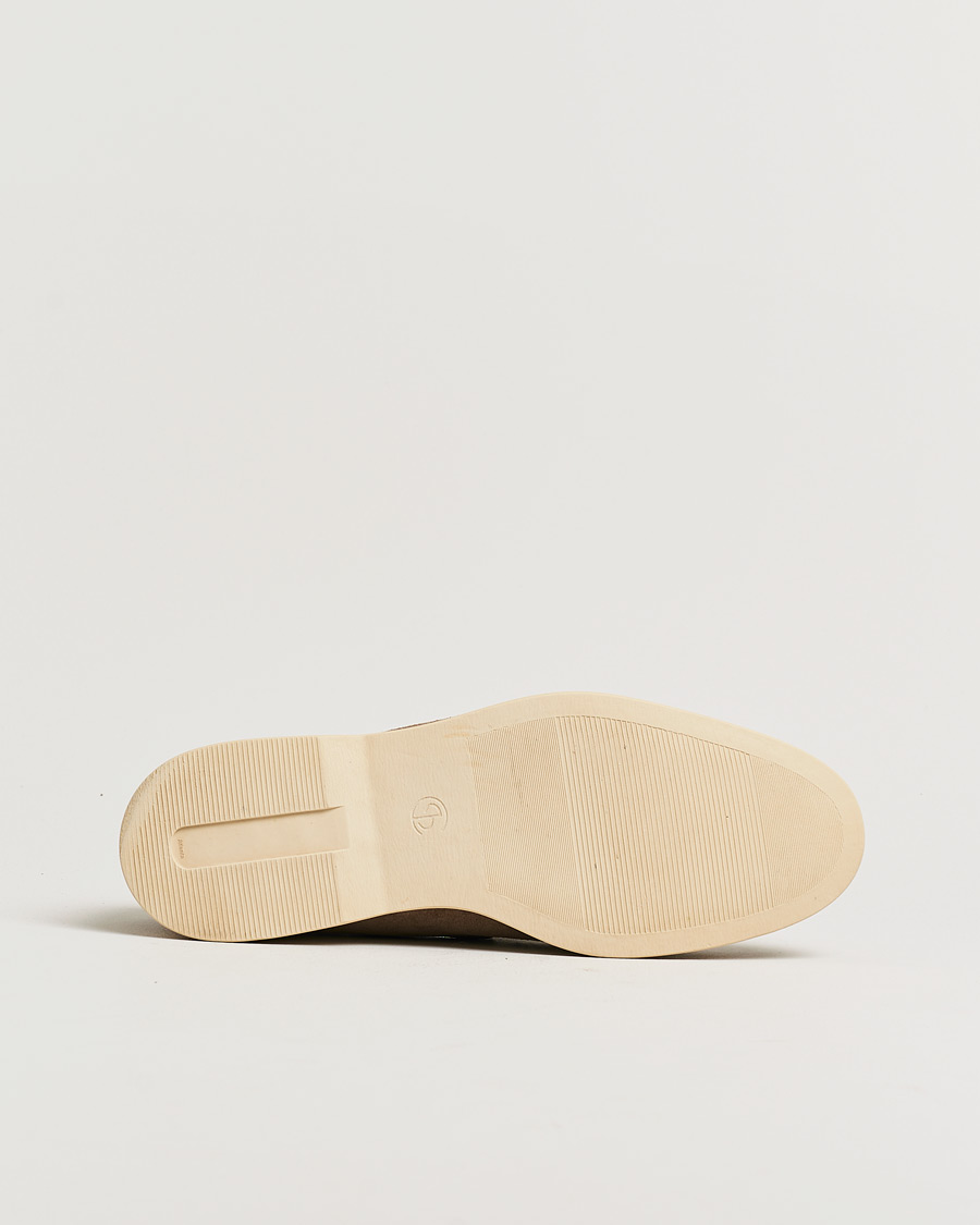 Homme | Pre-owned Chaussures | Pre-owned | CQP Debonair Suede Loafers Tabac 43