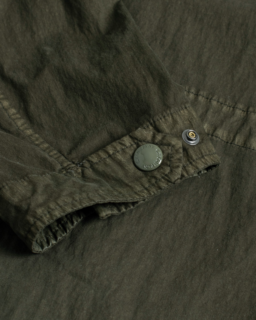 Homme | Manteaux Et Vestes | Pre-owned | C.P. Company 50 Fili GUM Cotton Field Jacket Olive