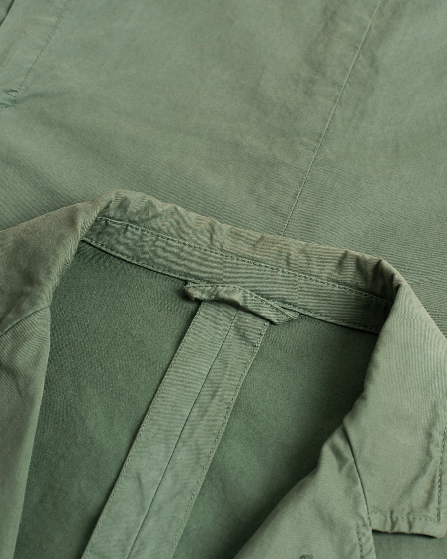 Homme | Blazers | Pre-owned | Aspesi Samuraki Washed Blazer Army Green 