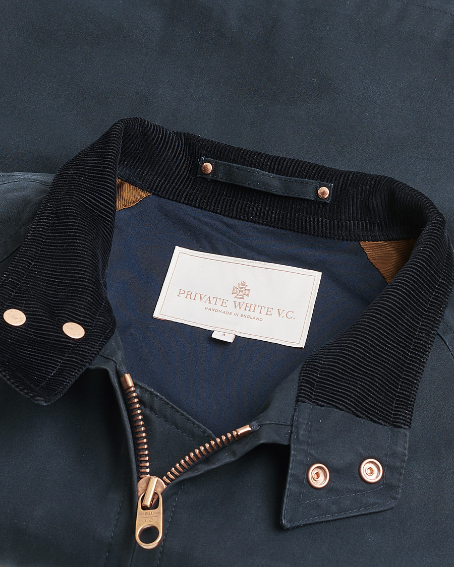 Homme | Pre-owned Manteaux Et Vestes | Pre-owned | Private White V.C. Ventile Harrington Jacket 3.0 Midnight 4 - M