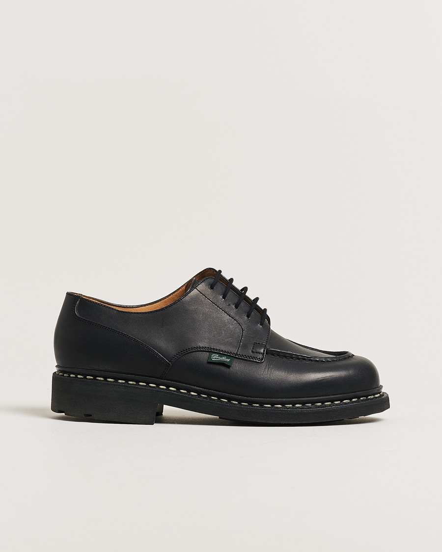 Homme | Pre-owned Chaussures cousues trépointe | Pre-owned | Paraboot Chambord Derby Black UK7,5 - EU41,5