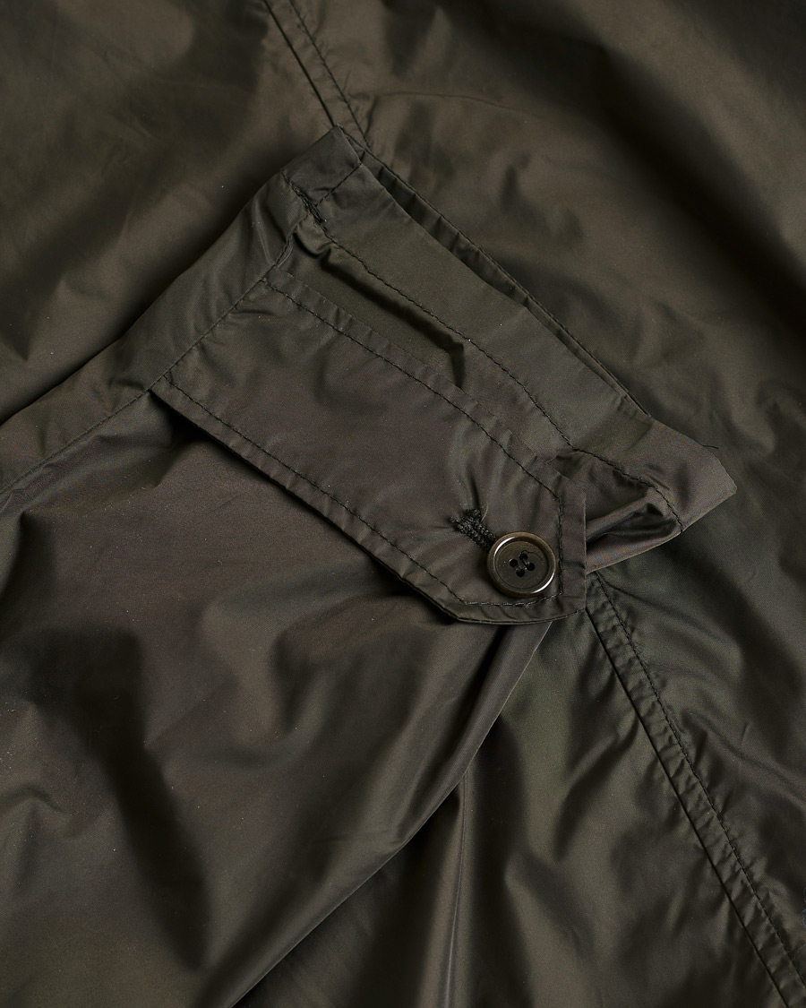 Homme | Aspesi Limone Raincoat Dark Green M | Pre-owned | Aspesi Limone Raincoat Dark Green M