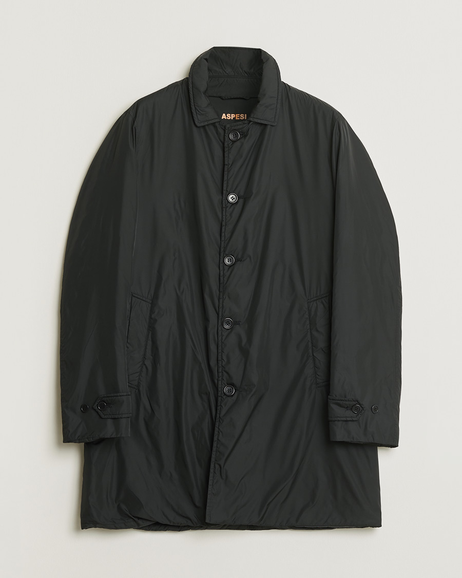 Homme | Pre-owned Manteaux Et Vestes | Pre-owned | Aspesi Limone Winter Raincoat Black L