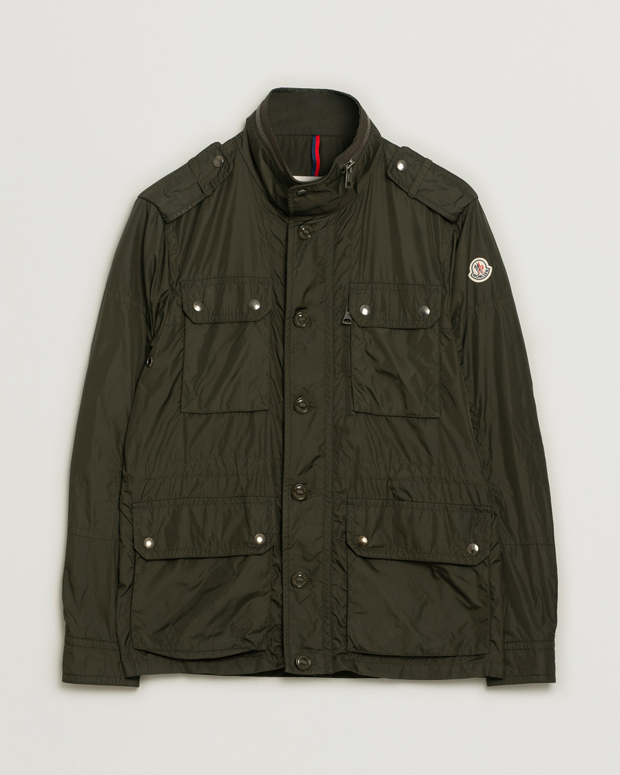 Homme | Manteaux Et Vestes | Pre-owned | Moncler Cristian Field Jacket Green 2 - M