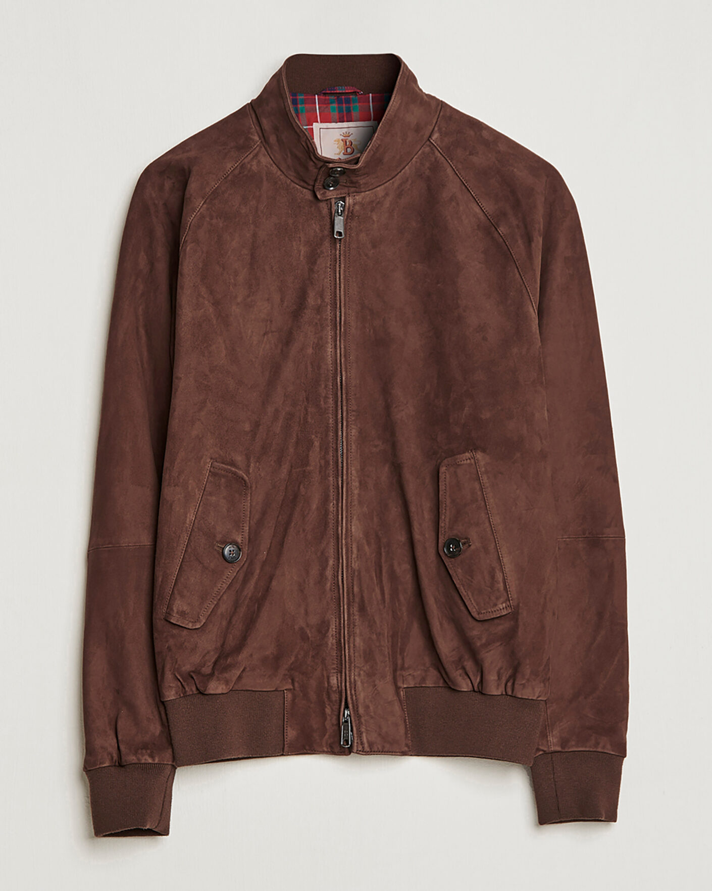 Homme | Pre-owned Manteaux Et Vestes | Pre-owned | Baracuta G9 Suede Jacket Chocolate UK42 - EU52