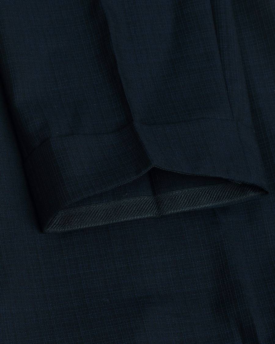 Homme | Blazers | Pre-owned | Gaiola Napoli Single Breasted Wool Suit Navy 50