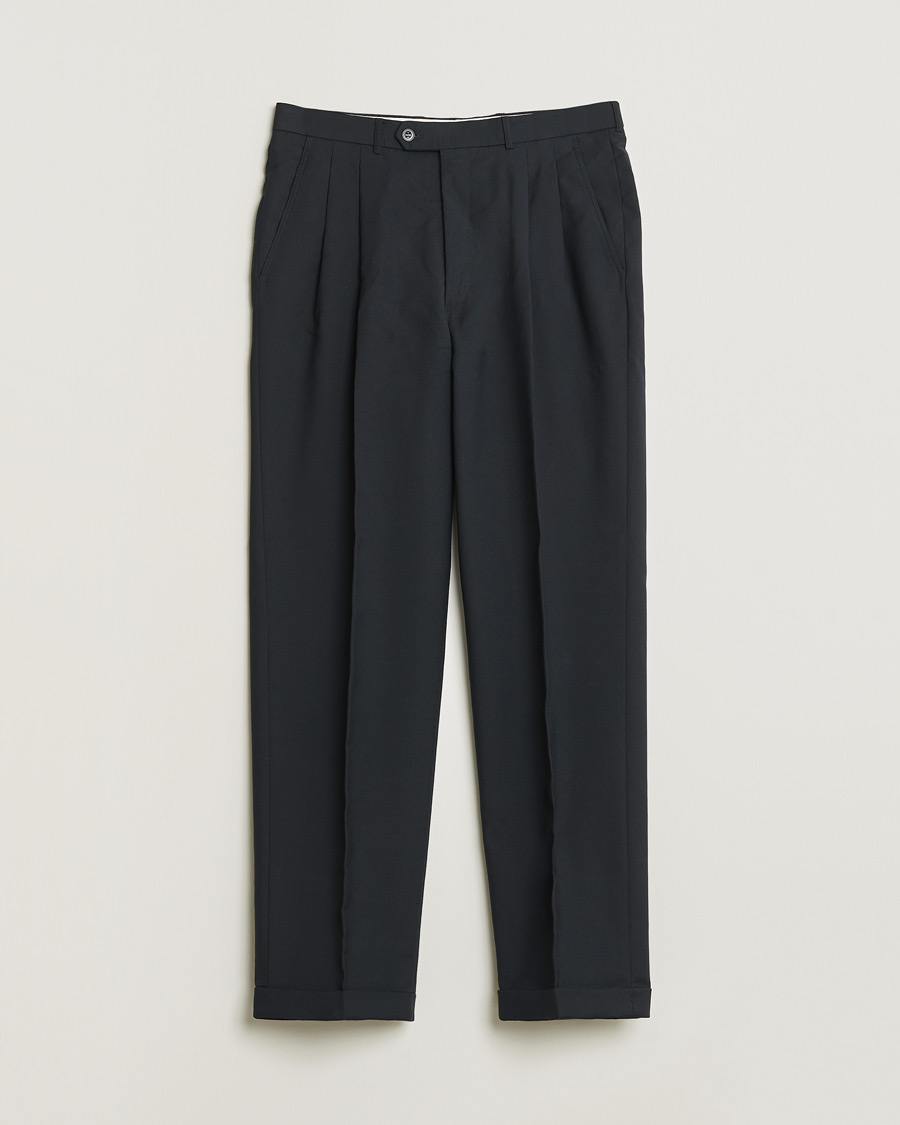 Homme | Pre-owned Costumes | Pre-owned | Oscar Jacobson Vintage Wool Suit Navy 50