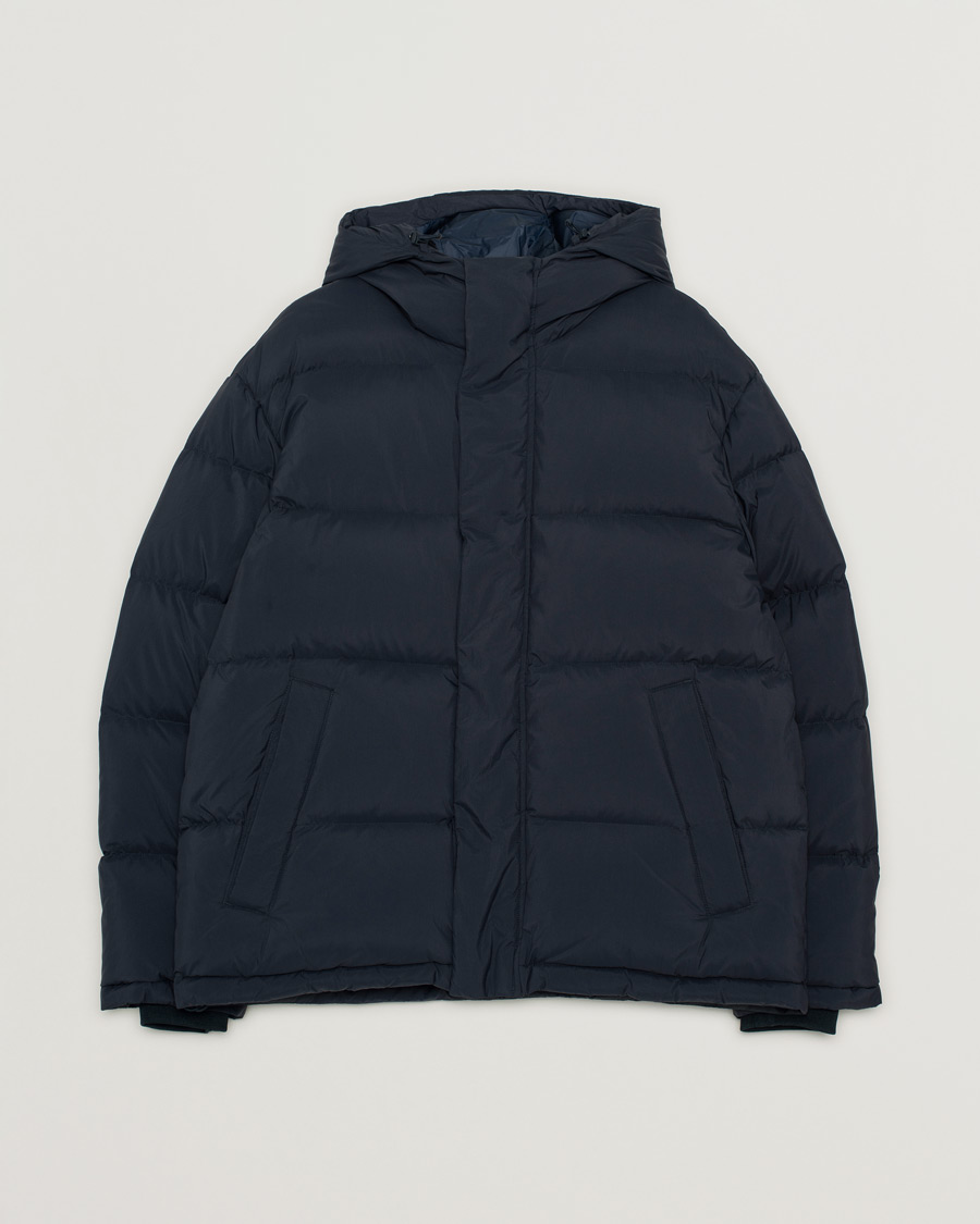 Homme | Manteaux Et Vestes | Pre-owned | NN07 Matthew Padded Down Jacket Navy Blue