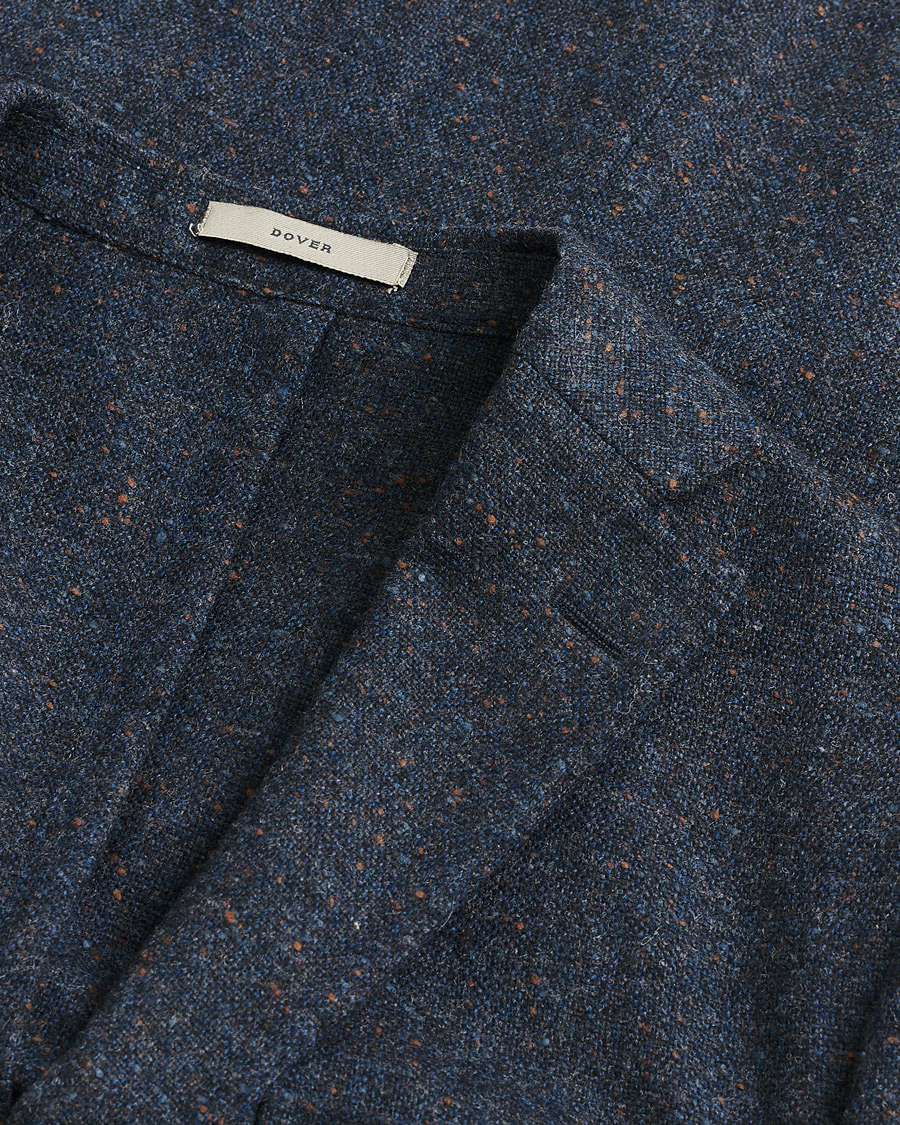Homme | Pre-owned Blazers | Pre-owned | Boglioli Dover Wool Blazer Navy Melange 48
