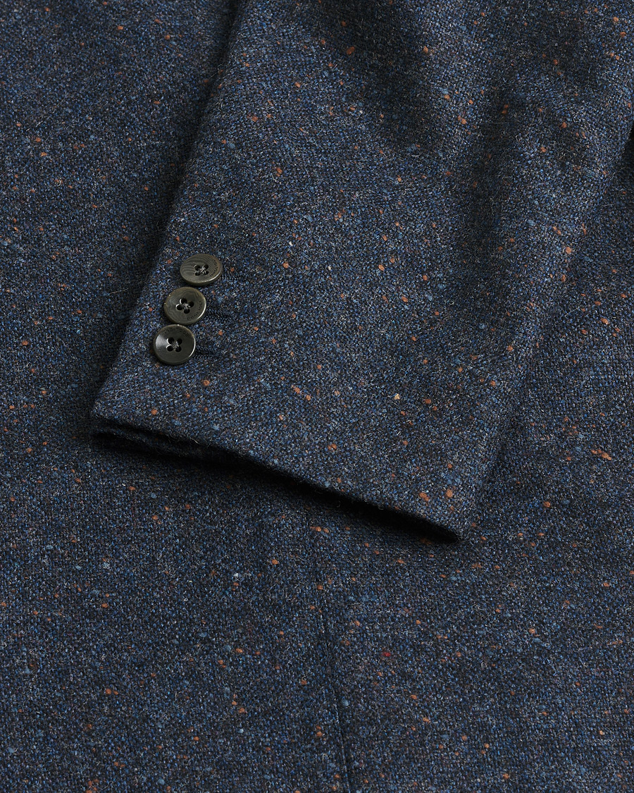 Homme | Pre-owned Blazers | Pre-owned | Boglioli Dover Wool Blazer Navy Melange 48