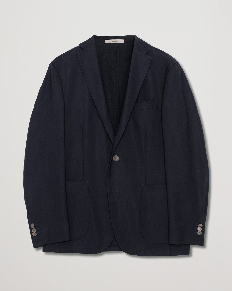 Homme | Blazers | Pre-owned | Boglioli K Jacket Wool Hopsack Blazer Navy