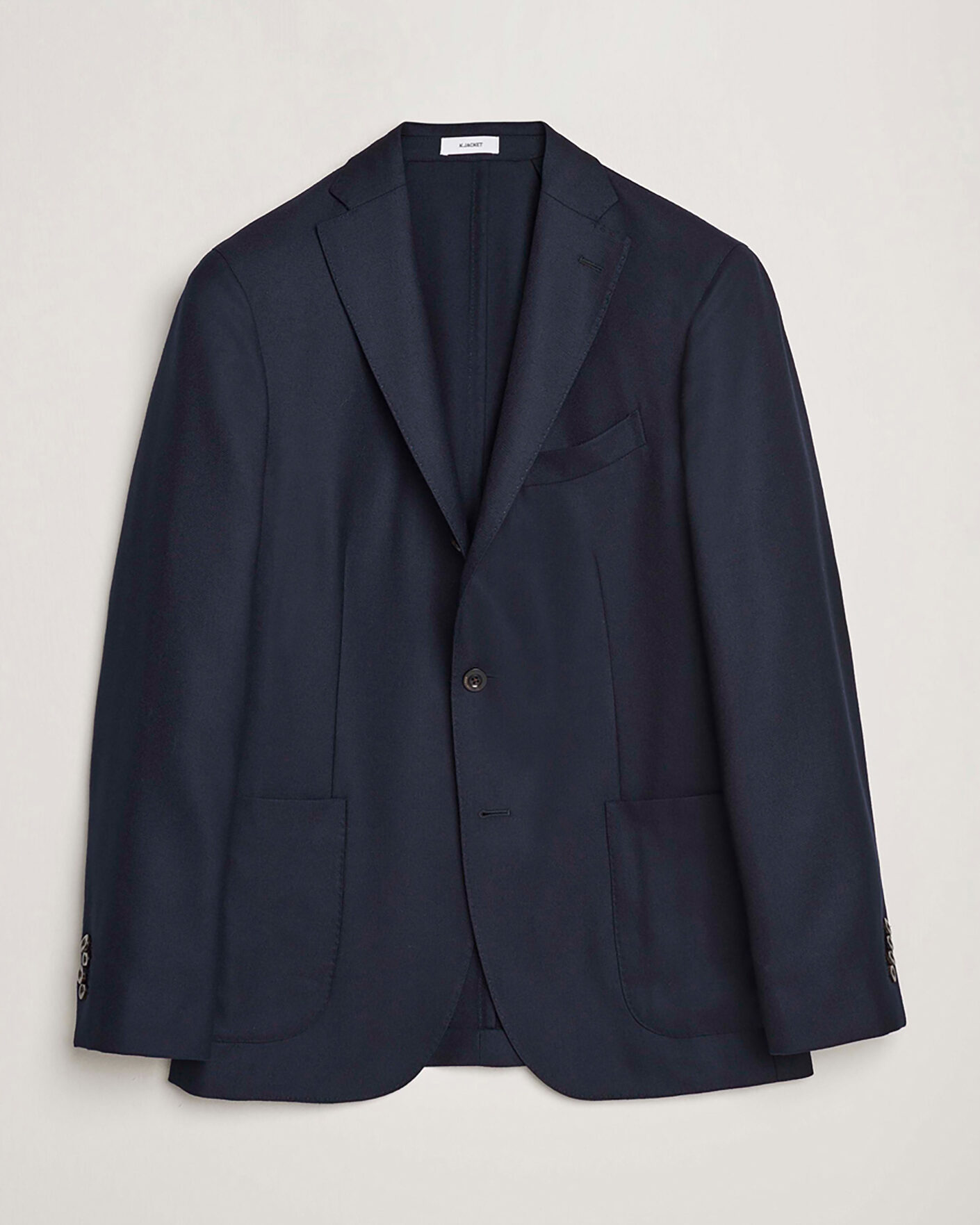 Homme | Pre-owned Blazers | Pre-owned | Boglioli K Jacket Wool Hopsack Blazer Navy 50