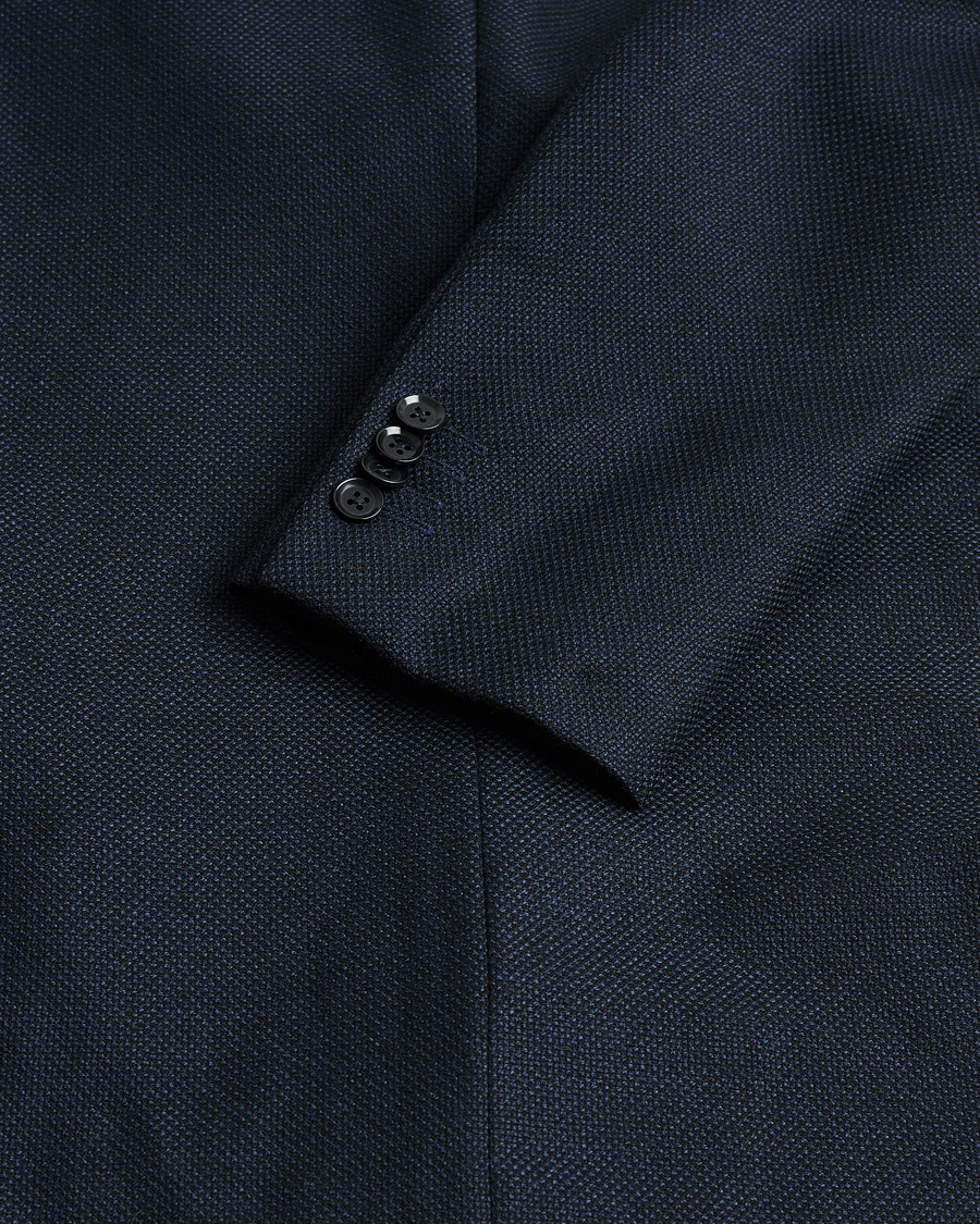 Homme | Ring Jacket Four Season Wool Balloon Blazer Navy 52 | Pre-owned | Ring Jacket Four Season Wool Balloon Blazer Navy 52