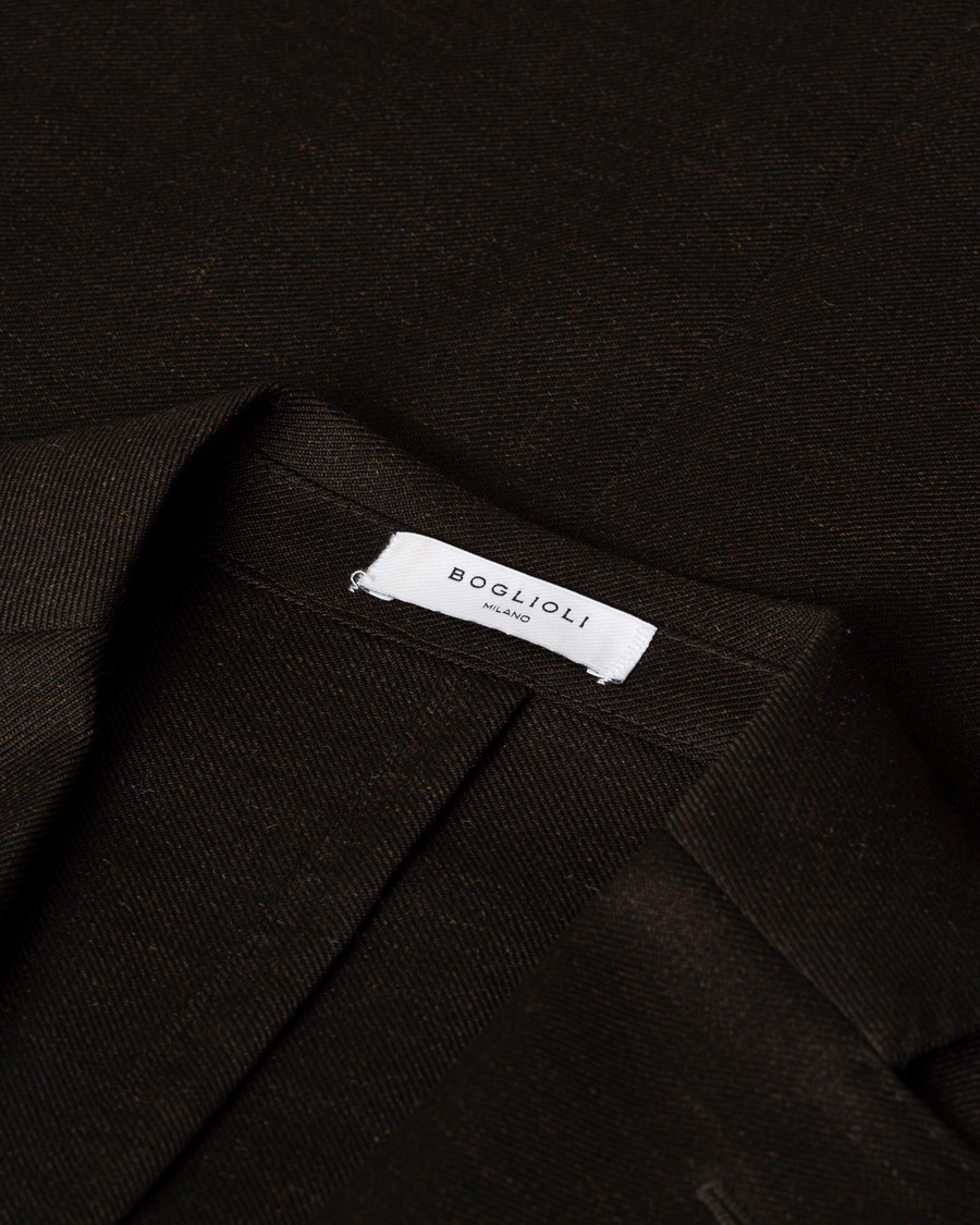 Homme | Blazers | Pre-owned | Boglioli K Jacket Wool Mohair Blazer Brown 46