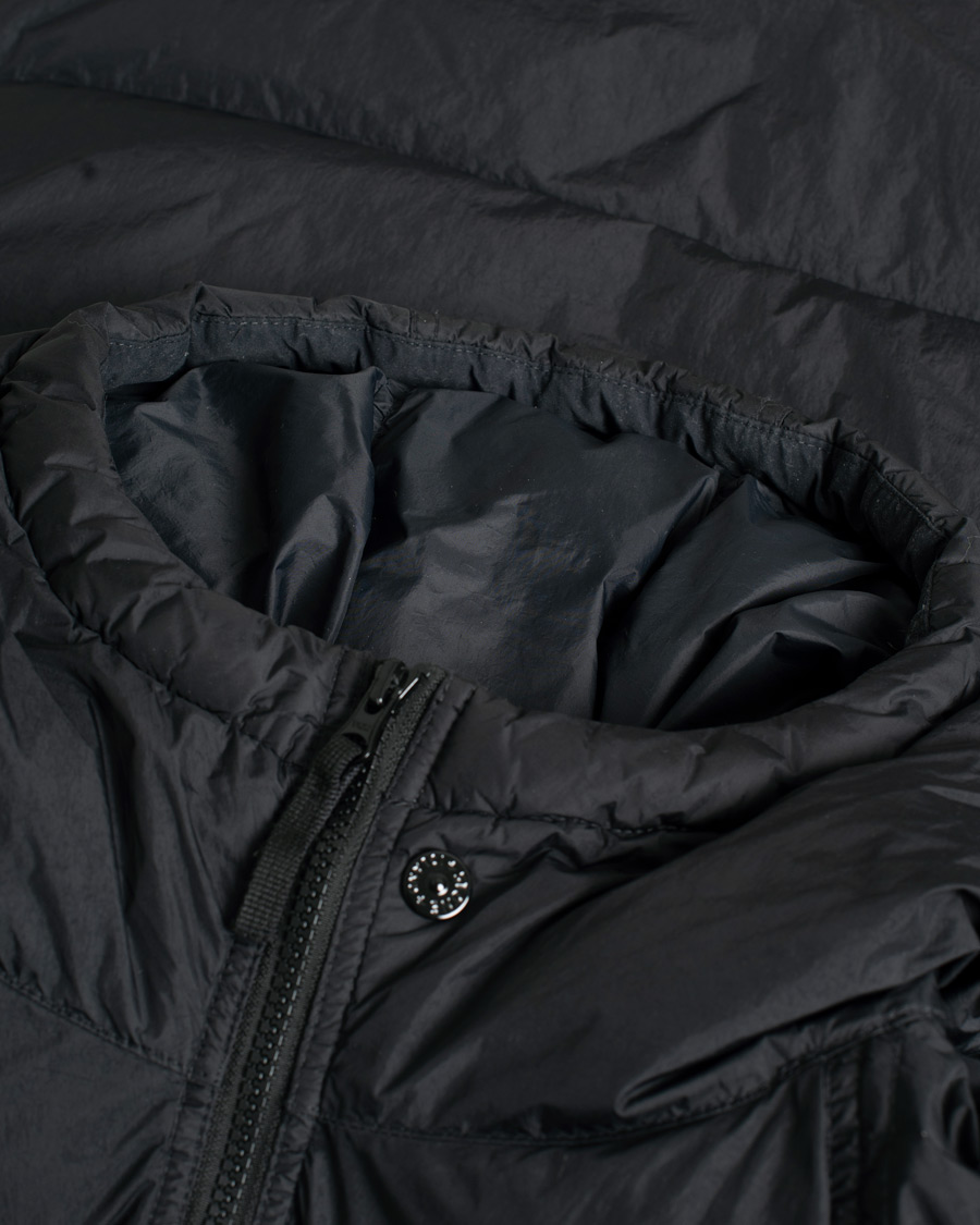 Homme | Manteaux Et Vestes | Pre-owned | Stone Island Garment Dyed Recycled Nylon Down Jacket Black
