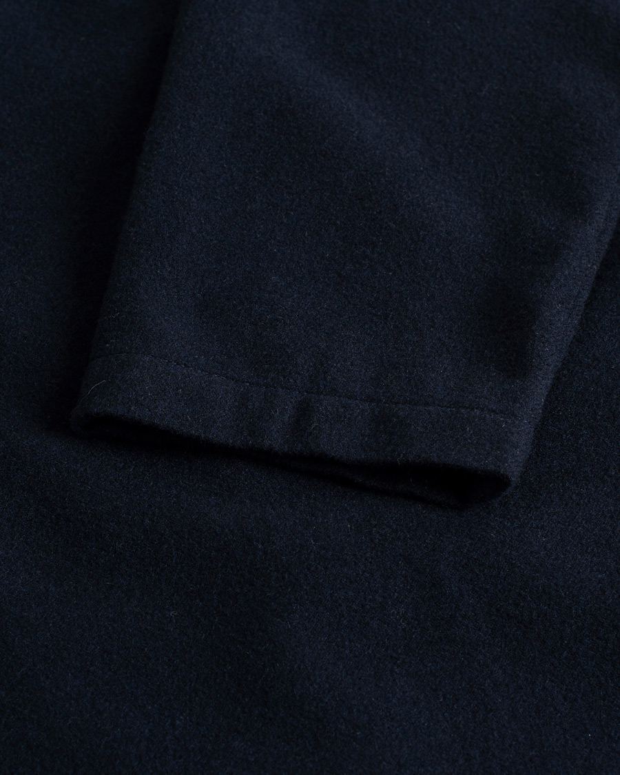 Homme | Manteaux Et Vestes | Pre-owned | Massimo Alba Florida Wool, Silk & Cashmere Shirt Jacket Navy M