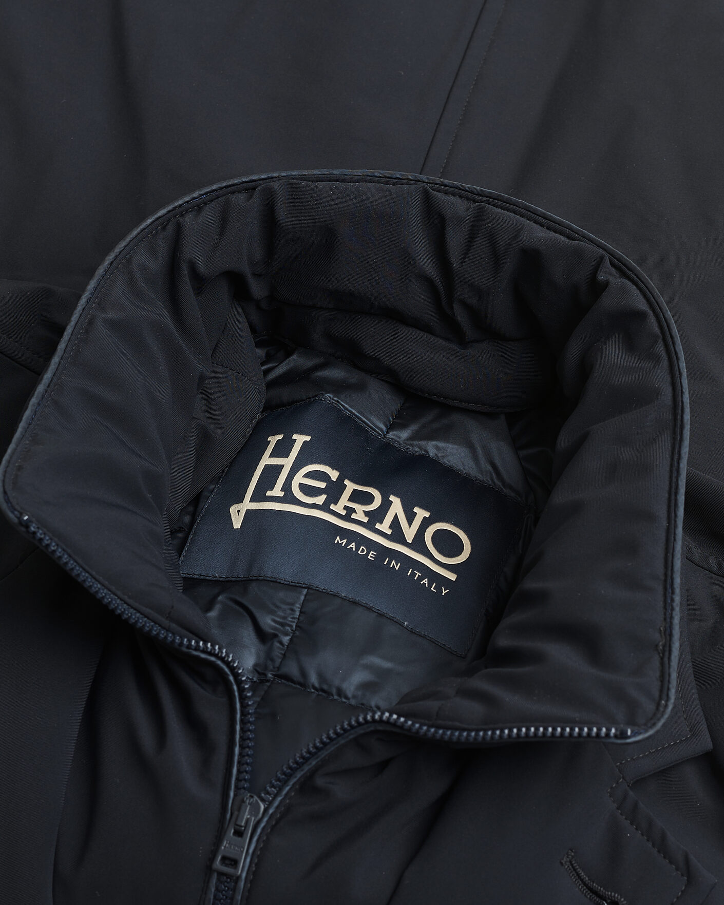 Homme | Pre-owned Manteaux Et Vestes | Pre-owned | Herno Nylon City Blazer Navy 50
