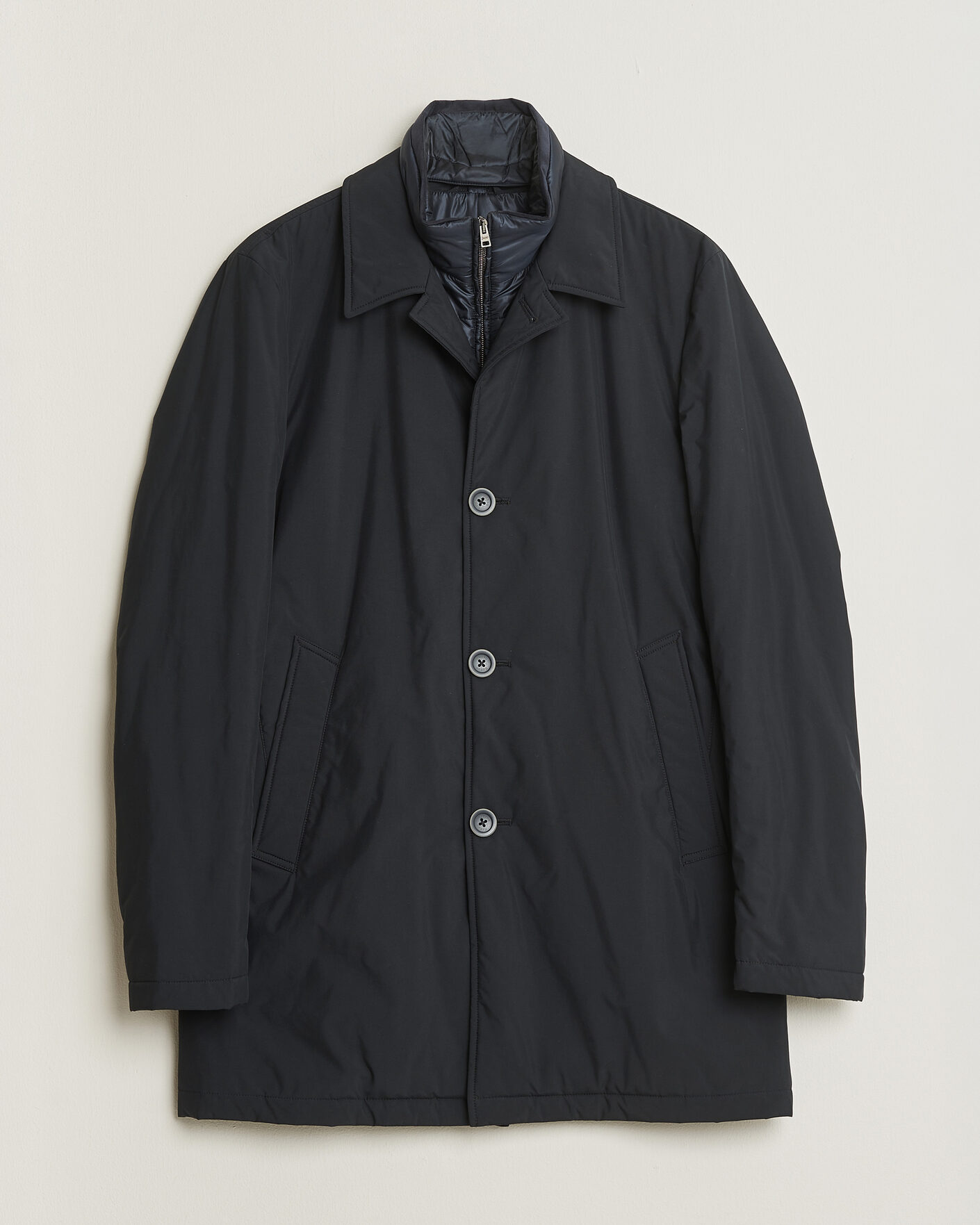 Homme | Pre-owned Manteaux Et Vestes | Herno | Nylon City Coat Navy 50