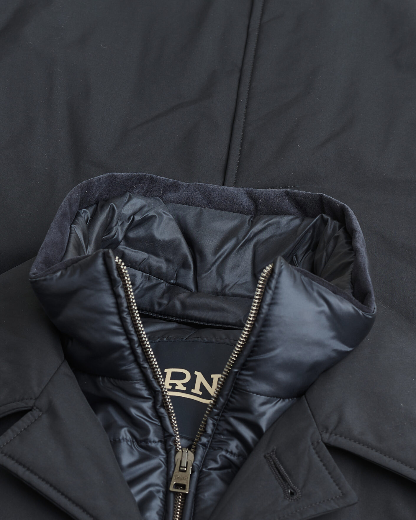 Homme | Pre-owned Manteaux Et Vestes | Herno | Nylon City Coat Navy 50