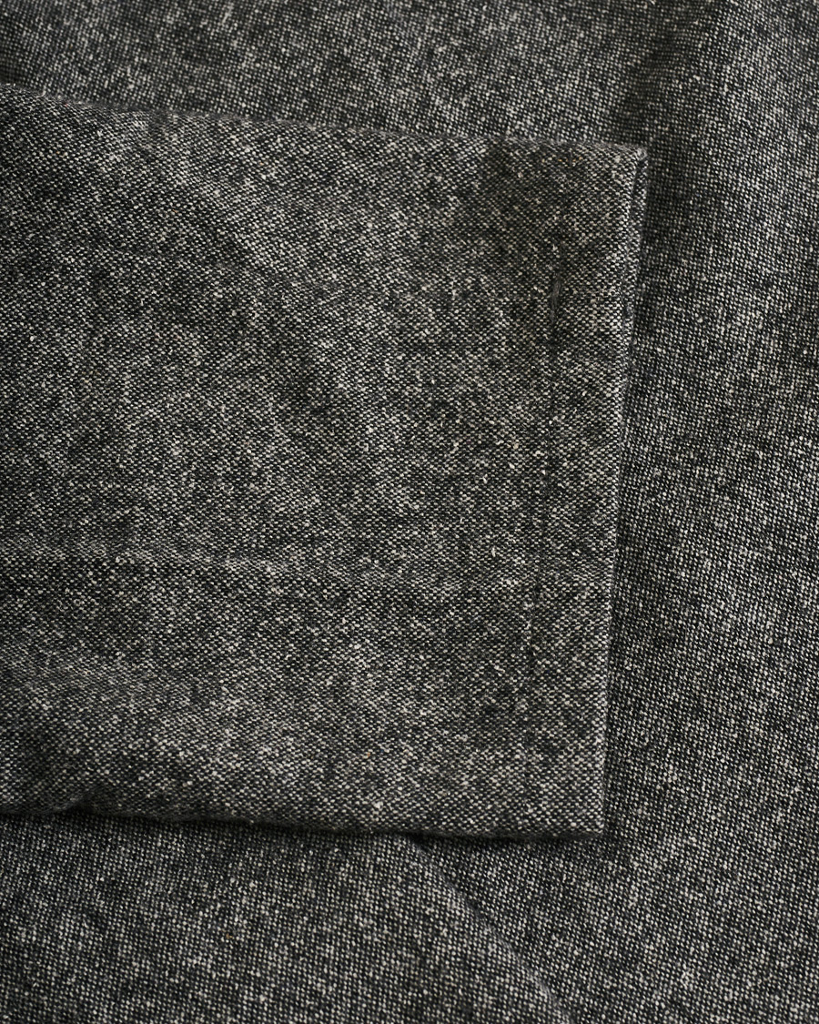 Homme | Pantalons | Pre-owned | Incotex Slim Fit Washed Wool/Silk Slacks Grey Melange