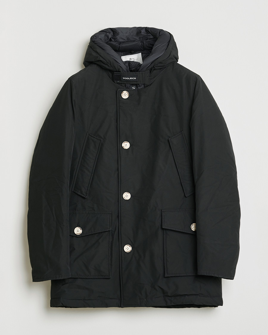 Homme | Woolrich Arctic Parka No Fur Black M | Pre-owned | Woolrich Arctic Parka No Fur Black M