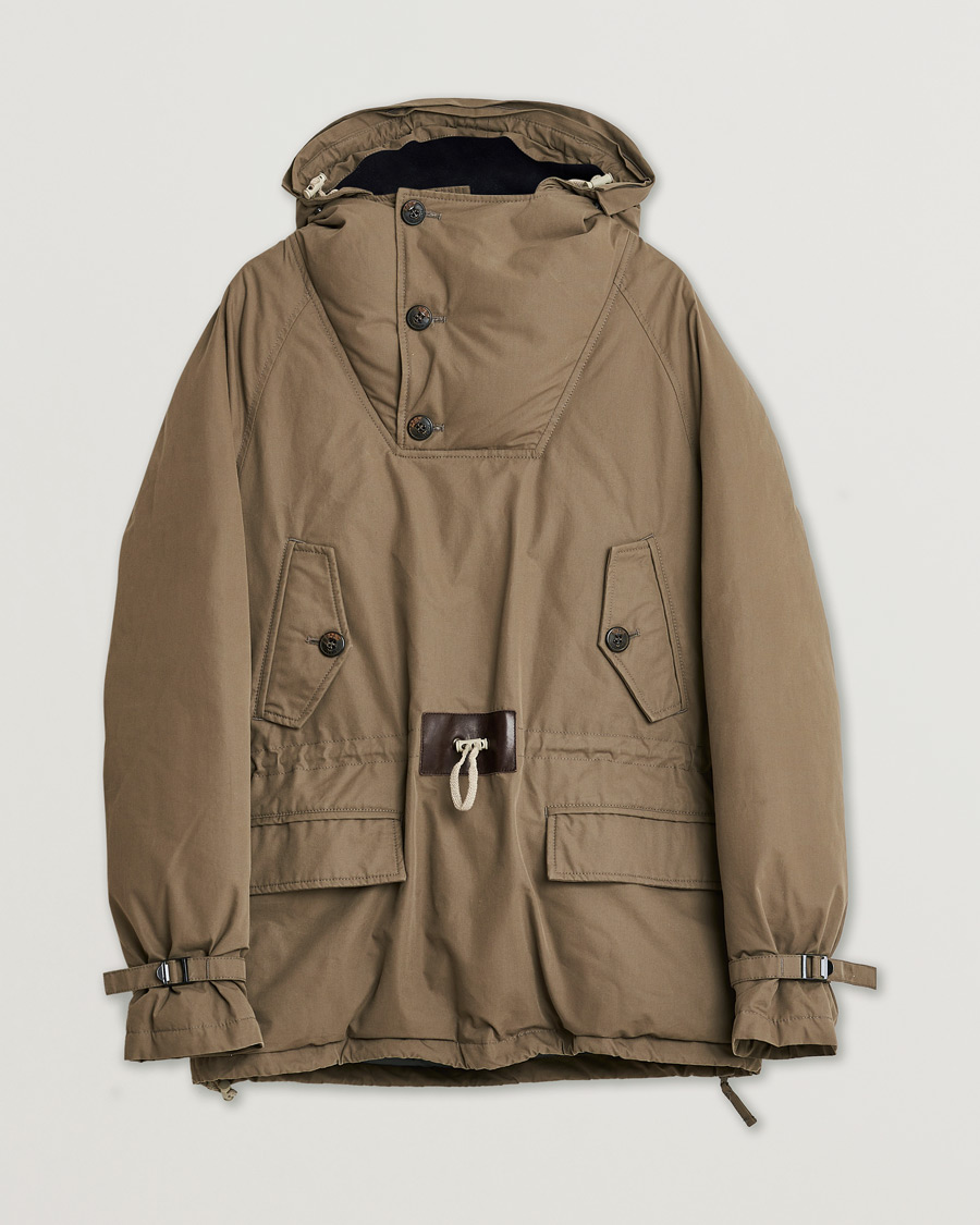 Homme | Pre-owned Manteaux Et Vestes | Pre-owned | Woolrich Byrd Cloth Anorak Taupe M