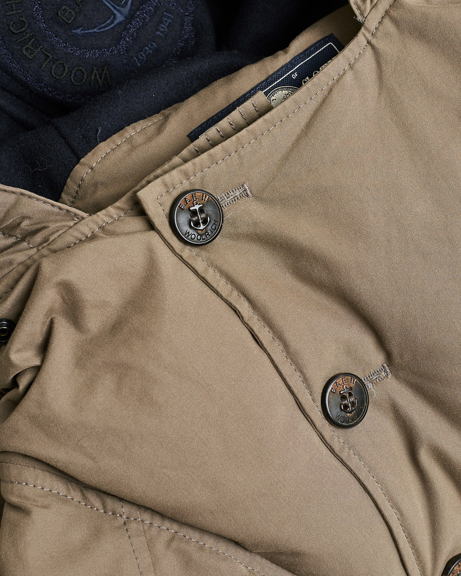 Homme | Pre-owned Manteaux Et Vestes | Pre-owned | Woolrich Byrd Cloth Anorak Taupe M