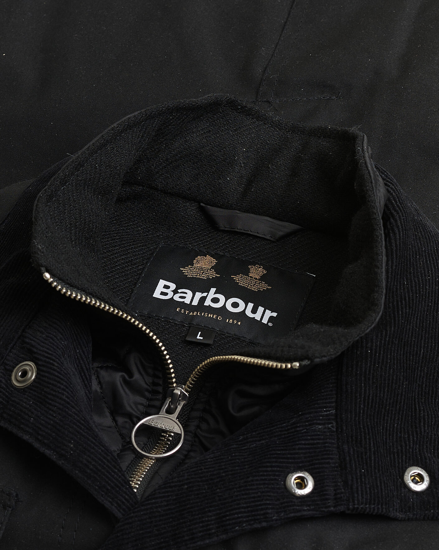 Homme | Pre-owned Manteaux Et Vestes | Pre-owned | Barbour Lifestyle Ogston Waxed Jacket Black L