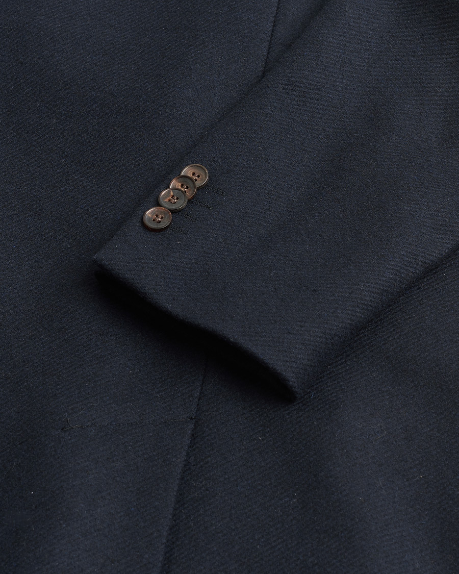 Homme | Pre-owned Manteaux Et Vestes | Pre-owned | Morris Double Breasted Wool Coat Navy 48