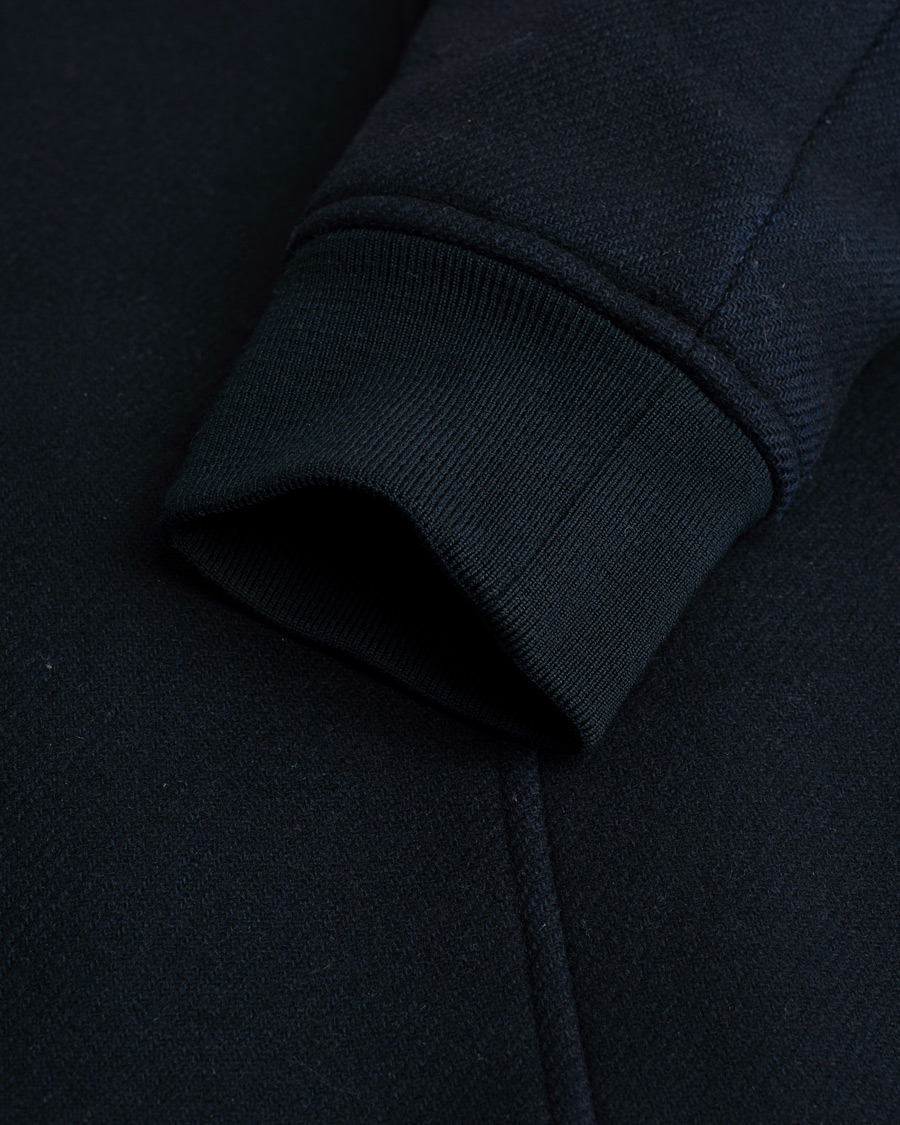 Homme | Manteaux Et Vestes | Pre-owned | A.P.C. Ben Shearling Bomber Jacket Dark Navy