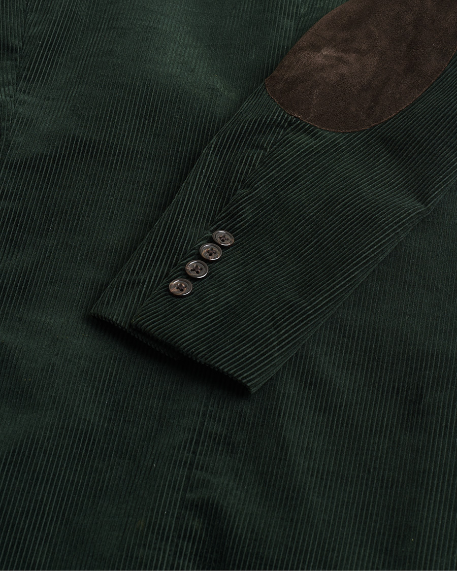 Homme | Pre-owned Blazers | Pre-owned | Polo Ralph Lauren Corduroy Green Blazer 48