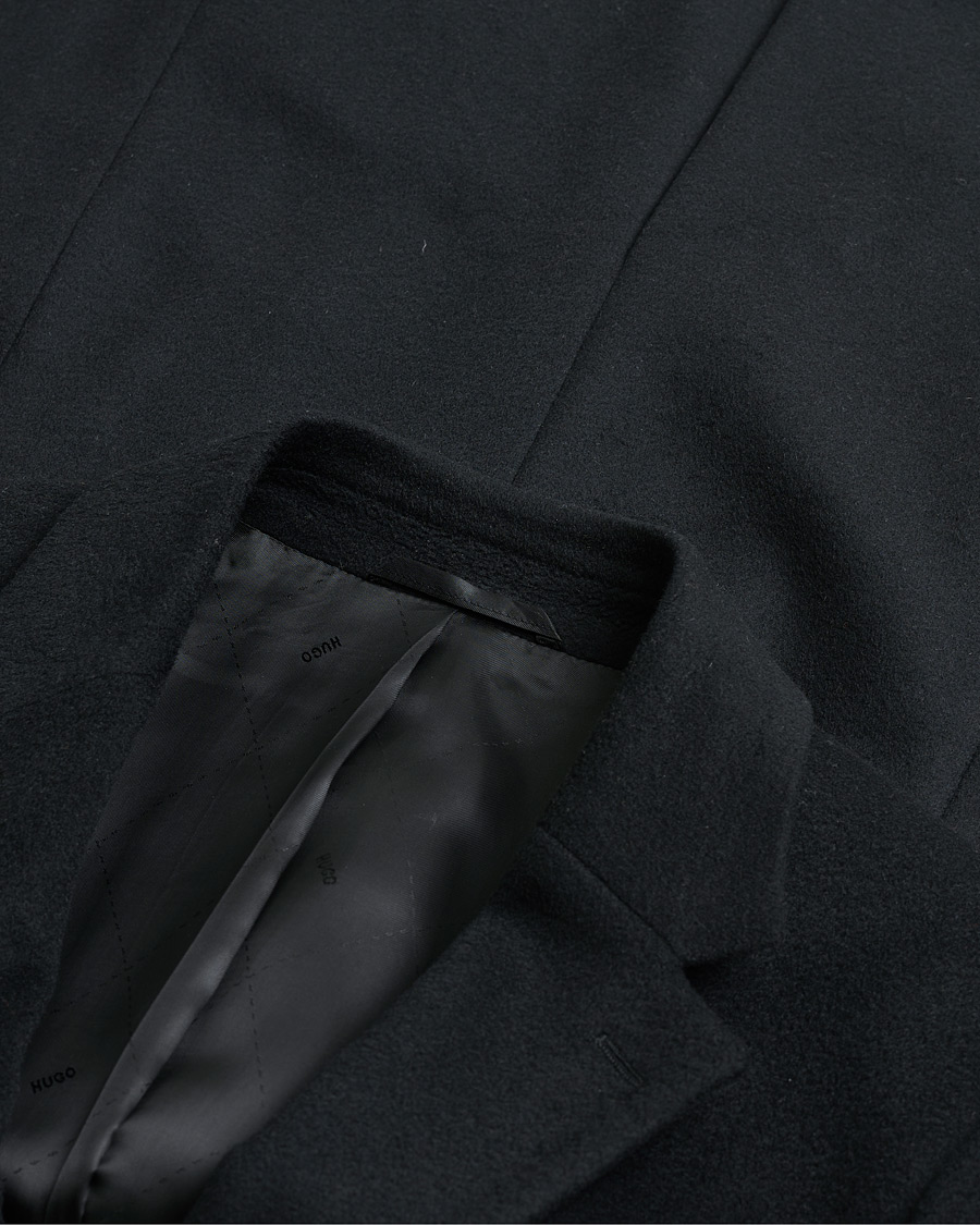 Homme | Pre-owned Manteaux Et Vestes | Pre-owned | HUGO Cashmere Coat Black 46