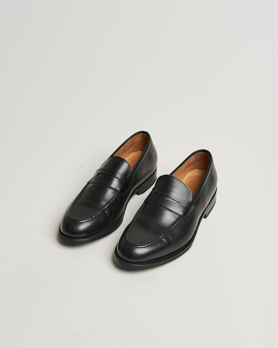 Homme | Myrqvist Stenhammar Loafer Black Calf | Pre-owned | Myrqvist Stenhammar Loafer Black Calf
