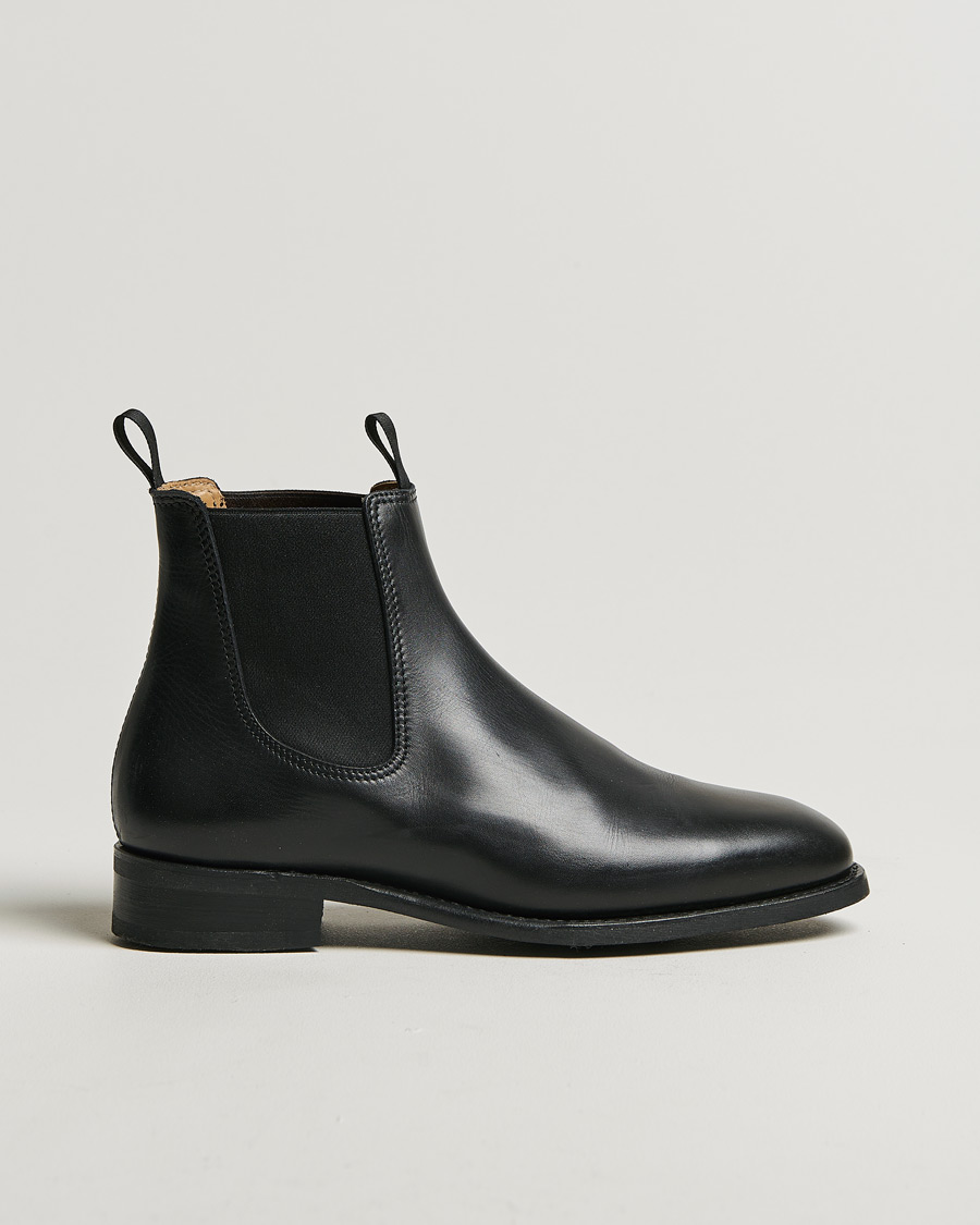 Homme | Myrqvist Granhult Chelsea Boot Black Calf | Pre-owned | Myrqvist Granhult Chelsea Boot Black Calf