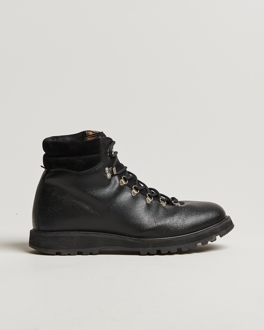 Homme | Myrqvist Duved II Laced Boot Black Grain Calf UK9 - EU43 | Pre-owned | Myrqvist Duved II Laced Boot Black Grain Calf UK9 - EU43