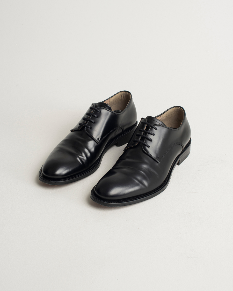Homme | Filippa K Derby Shoes Black Calf 41 | Pre-owned | Filippa K Derby Shoes Black Calf 41