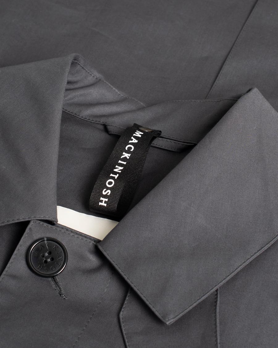 Homme | Mackintosh Cambridge Car Coat Cool Grey | Pre-owned | Mackintosh Cambridge Car Coat Cool Grey