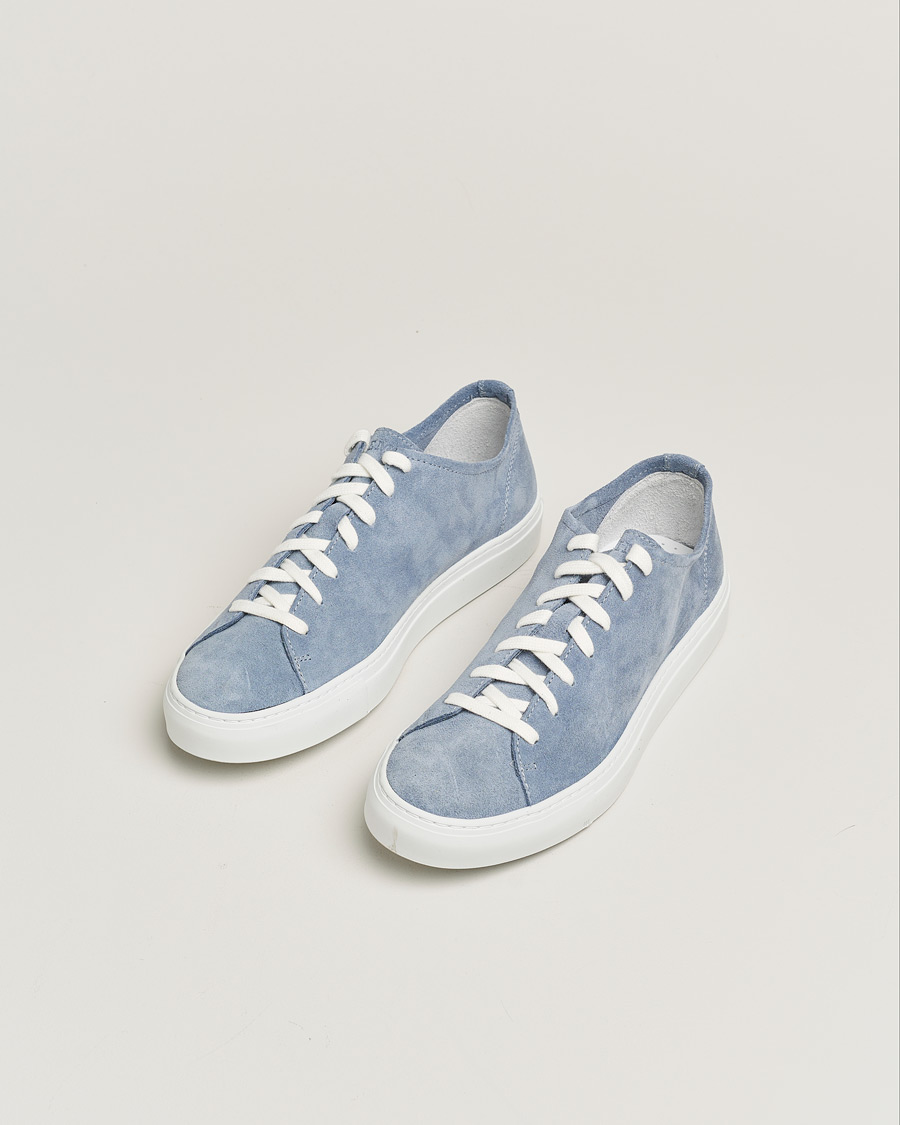 Homme | Diemme Loria Low Sneaker Sky Blue Suede | Pre-owned | Diemme Loria Low Sneaker Sky Blue Suede